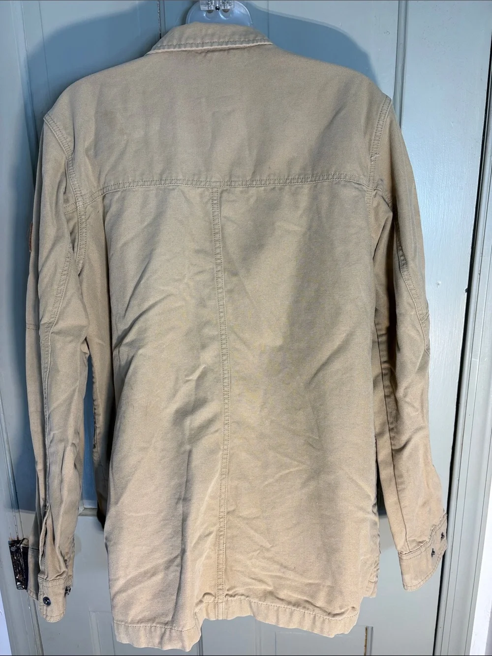Columbia Beige/Tan Canvas Field Jacket